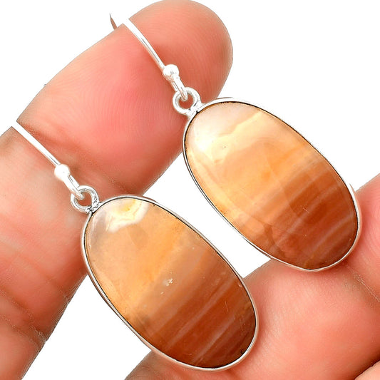 Natural Imperial Dedise Jasper Earrings E-1001 SDE74793