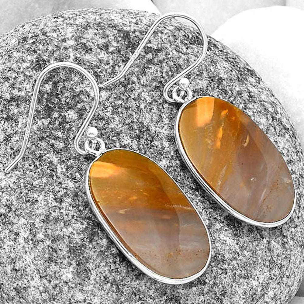 Natural Imperial Dedise Jasper Earrings E-1001 SDE74794