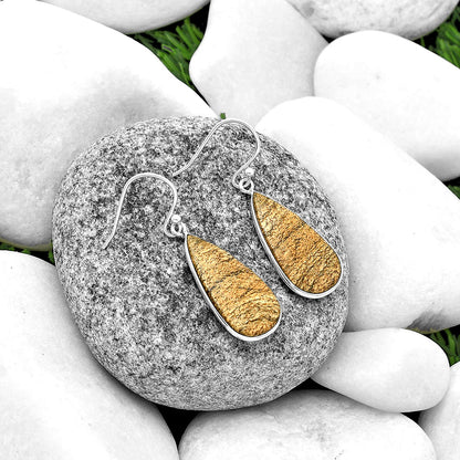 Natural Picture Jasper Earrings E-1001 SDE74832