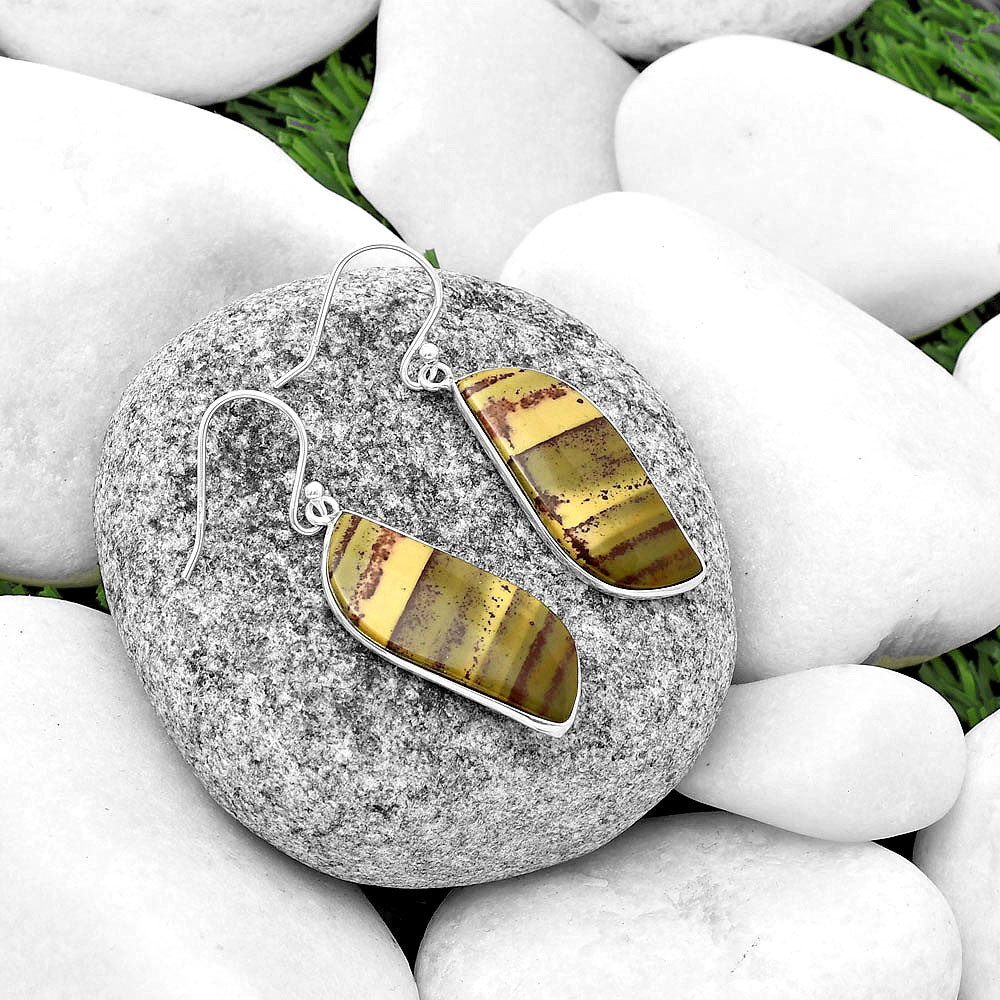 Natural Australian Imperial Jasper Earrings E-1001 SDE74912