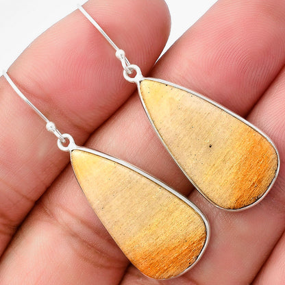 Natural Honey Aragonite Earrings E-1001 SDE75856