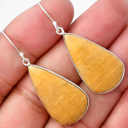 Natural Honey Aragonite Earrings E-1001 SDE75864