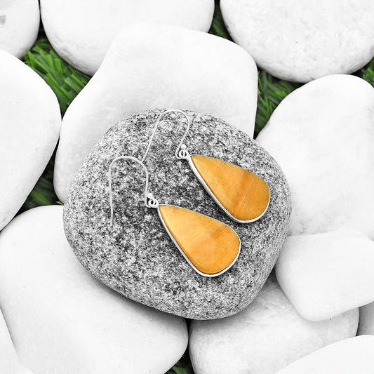 Natural Honey Aragonite Earrings E-1001 SDE75871