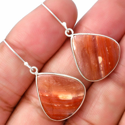 Natural Imperial Dedise Jasper Earrings E-1001 SDE75986