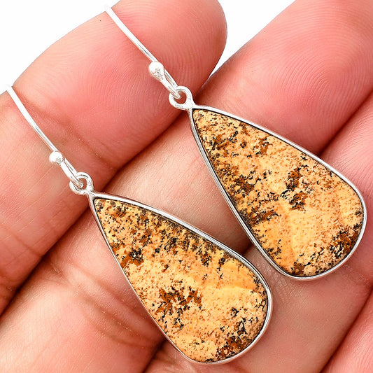 Natural Picture Jasper Earrings E-1001 SDE76874