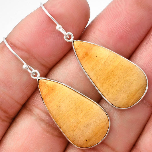 Natural Honey Aragonite Earrings E-1001 SDE76975