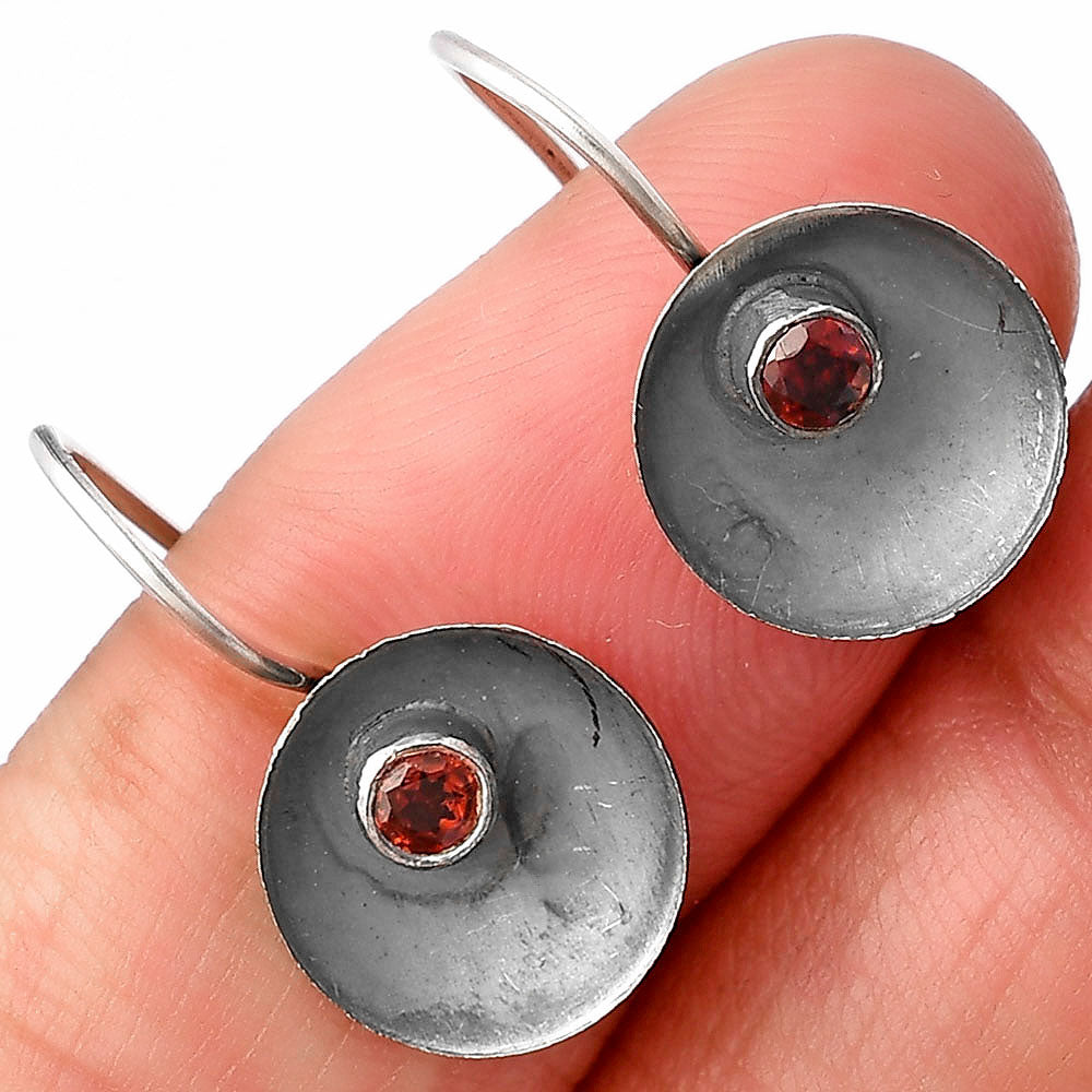 Hessonite Garnet - Madagascar Earrings E-1241 SDE77233