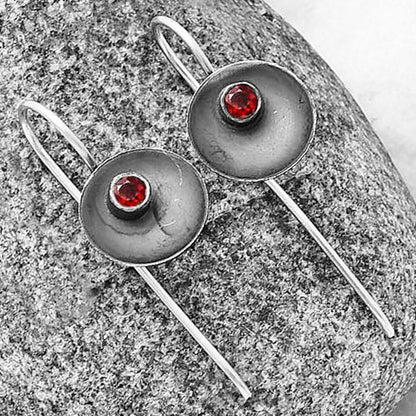 Hessonite Garnet - Madagascar Earrings E-1241 SDE77233