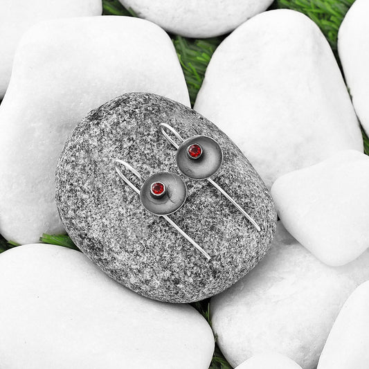 Hessonite Garnet - Madagascar Earrings E-1241 SDE77233