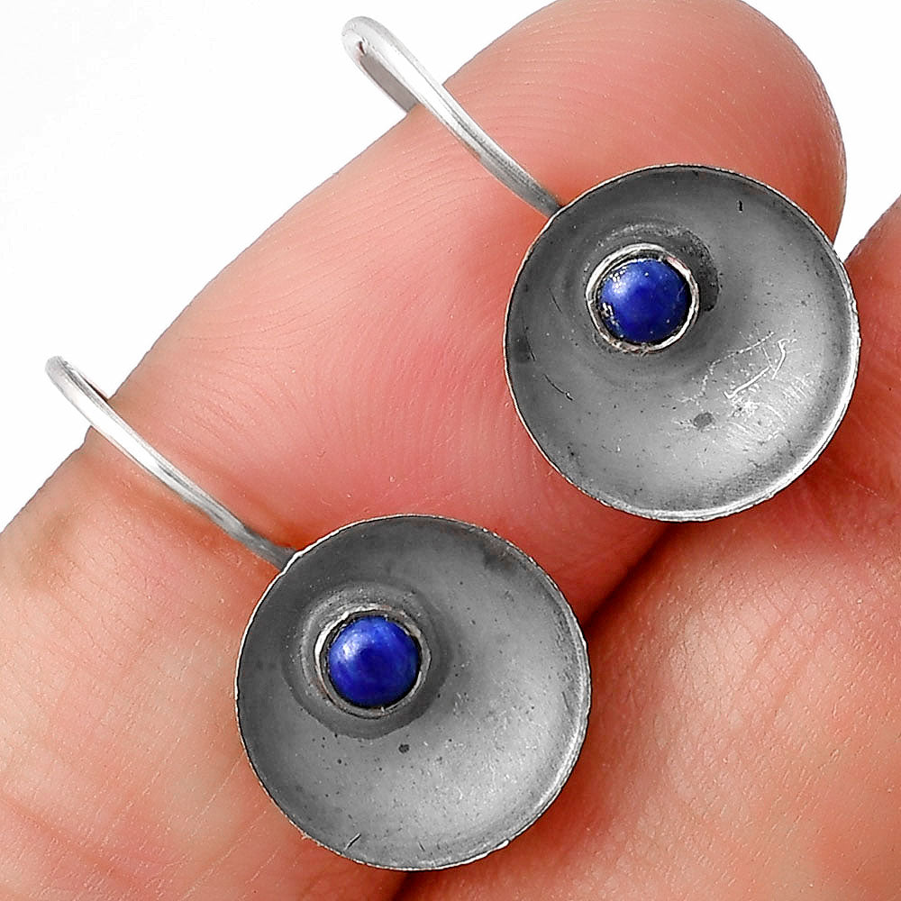 Natural Lapis Lazuli - Afghanistan Earrings E-1241 SDE77246