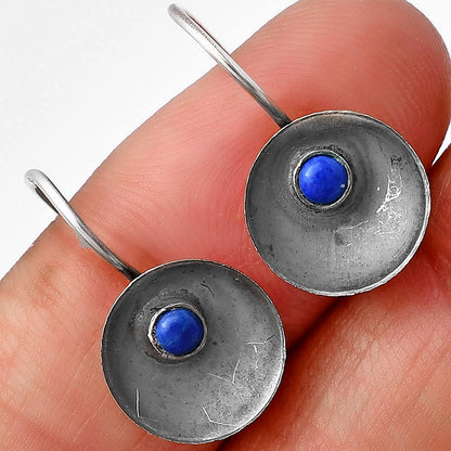 Natural Lapis Lazuli - Afghanistan Earrings E-1241 SDE77247
