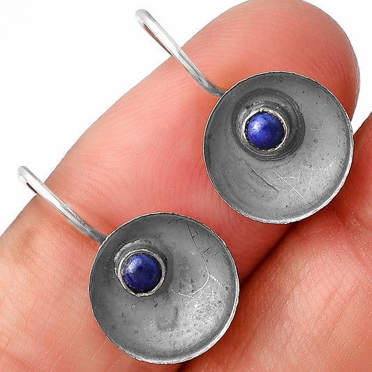 Natural Lapis Lazuli - Afghanistan Earrings E-1241 SDE77248
