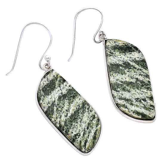 Natural Chrysotile Earrings E-1001 SDE78355