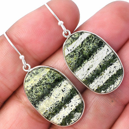 Natural Chrysotile Earrings E-1001 SDE78356