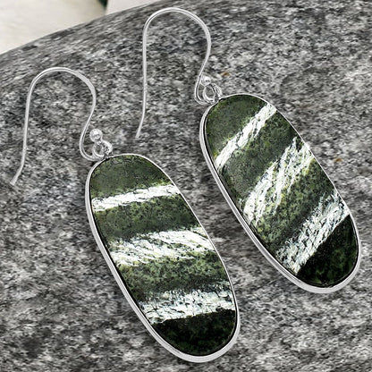 Natural Chrysotile Earrings E-1001 SDE78360