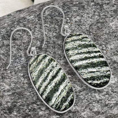 Natural Chrysotile Earrings E-1001 SDE78361