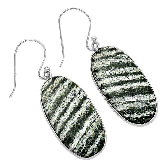 Natural Chrysotile Earrings E-1001 SDE78361