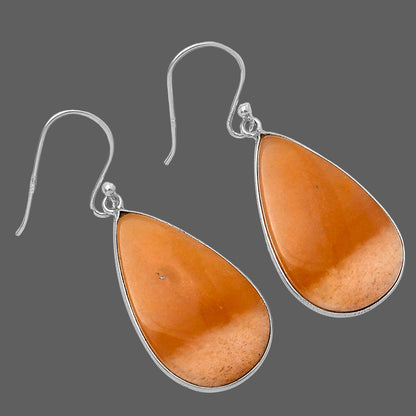 Natural Orange Aventurine Earrings E-1001 SDE78505