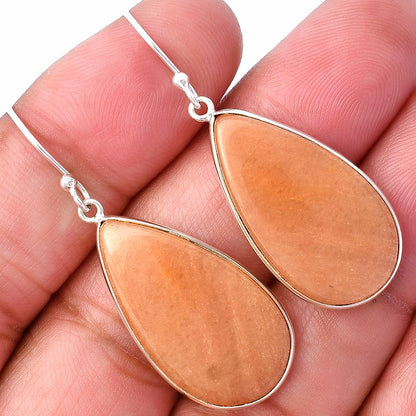 Natural Orange Aventurine Earrings E-1001 SDE78506