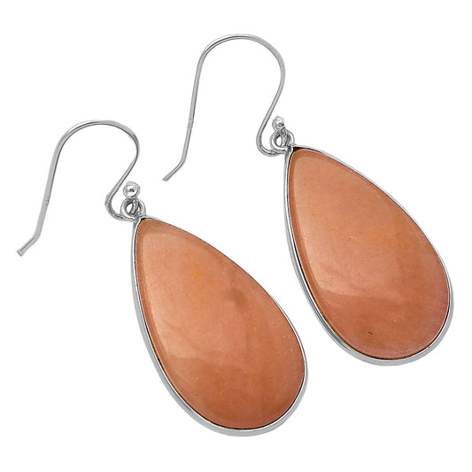 Natural Orange Aventurine Earrings E-1001 SDE78506