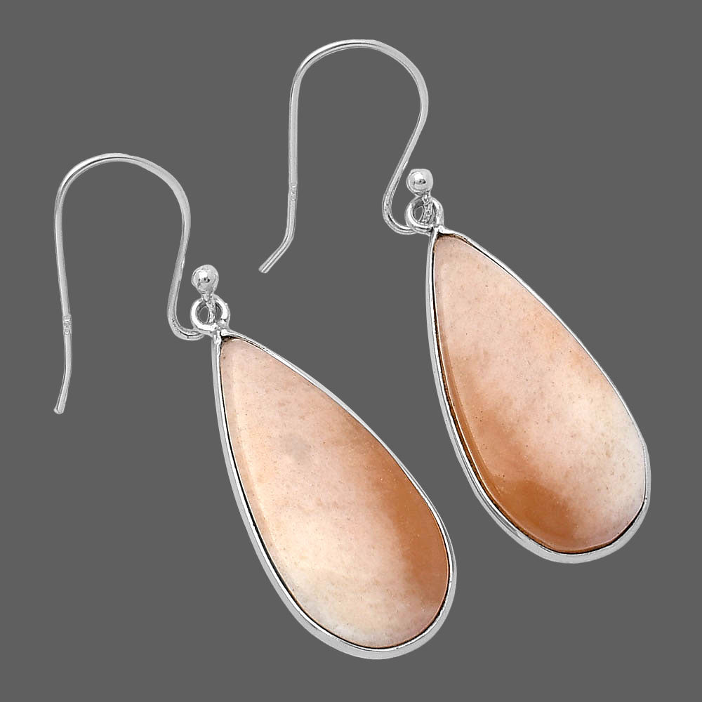 Natural Orange Aventurine Earrings E-1001 SDE78512