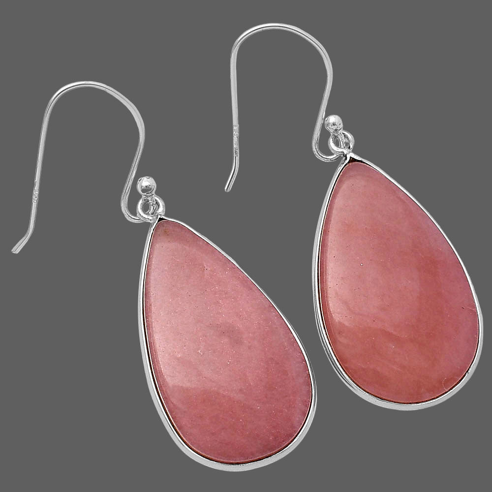 Natural Pink Aventurine Earrings E-1001 SDE78533