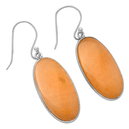 Natural Orange Aventurine Earrings E-1001 SDE78544