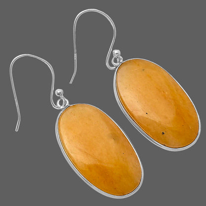 Natural Honey Aragonite Earrings E-1001 SDE78551