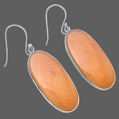 Natural Orange Aventurine Earrings E-1001 SDE78553