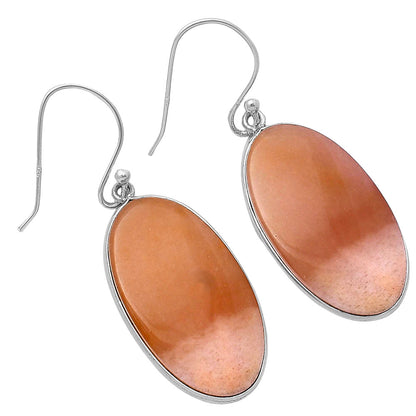 Natural Orange Aventurine Earrings E-1001 SDE78558