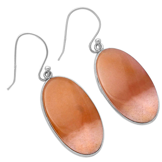 Natural Orange Aventurine Earrings E-1001 SDE78558