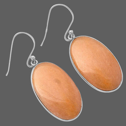 Natural Orange Aventurine Earrings E-1001 SDE78561