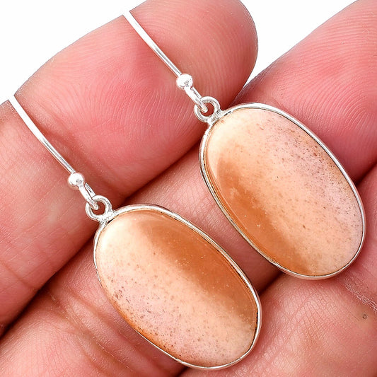 Natural Pink Aventurine Earrings E-1001 SDE78562