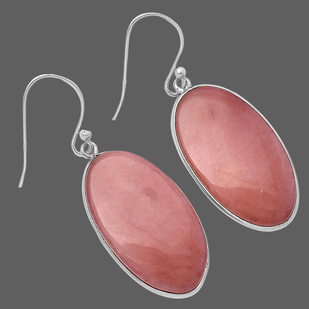Natural Pink Aventurine Earrings E-1001 SDE78569