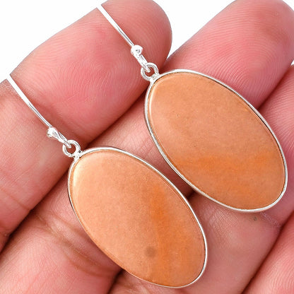 Natural Orange Aventurine Earrings E-1001 SDE78574