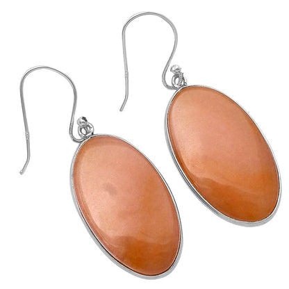 Natural Orange Aventurine Earrings E-1001 SDE78574