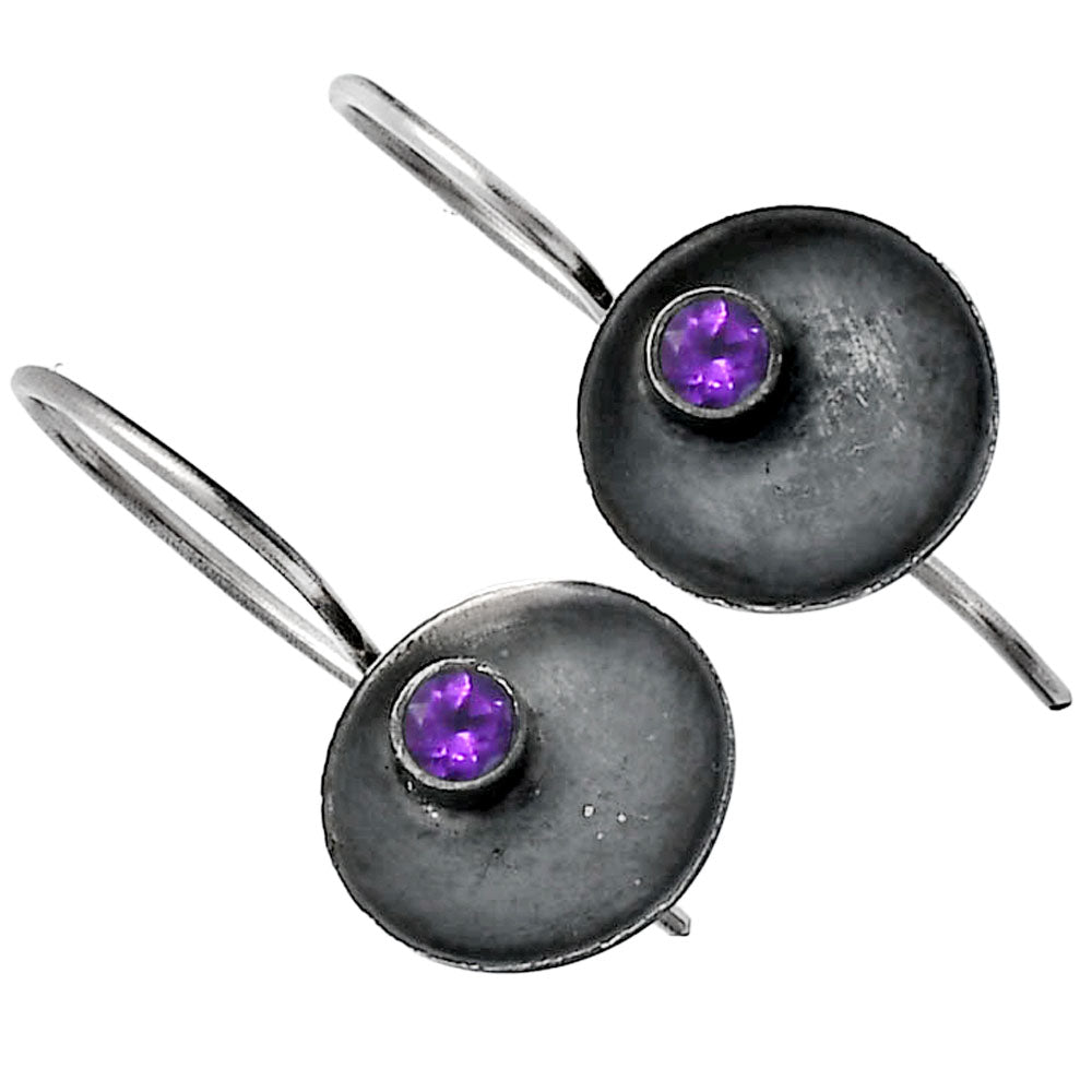 Natural Amethyst - Brazil Earrings E-1241 SDE79057