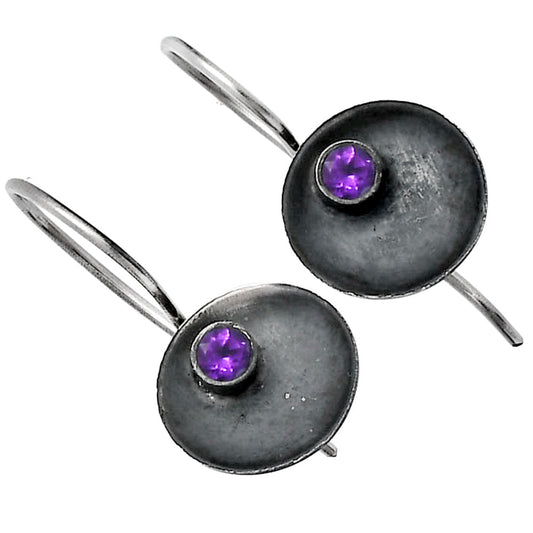 Natural Amethyst - Brazil Earrings E-1241 SDE79059