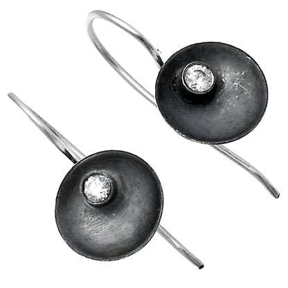 White Zircon Earrings E-1241 SDE79061