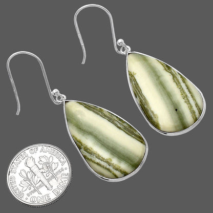 Natural Serpentine Earrings E-1001 SDE79317