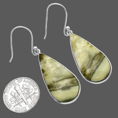 Natural Serpentine Earrings E-1001 SDE79351