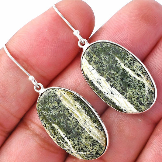 Natural Chrysotile Earrings E-1001 SDE79444