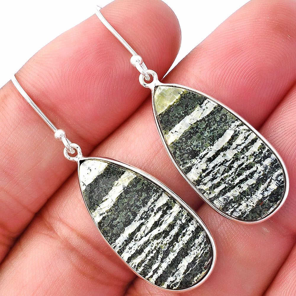 Natural Chrysotile Earrings E-1001 SDE79445