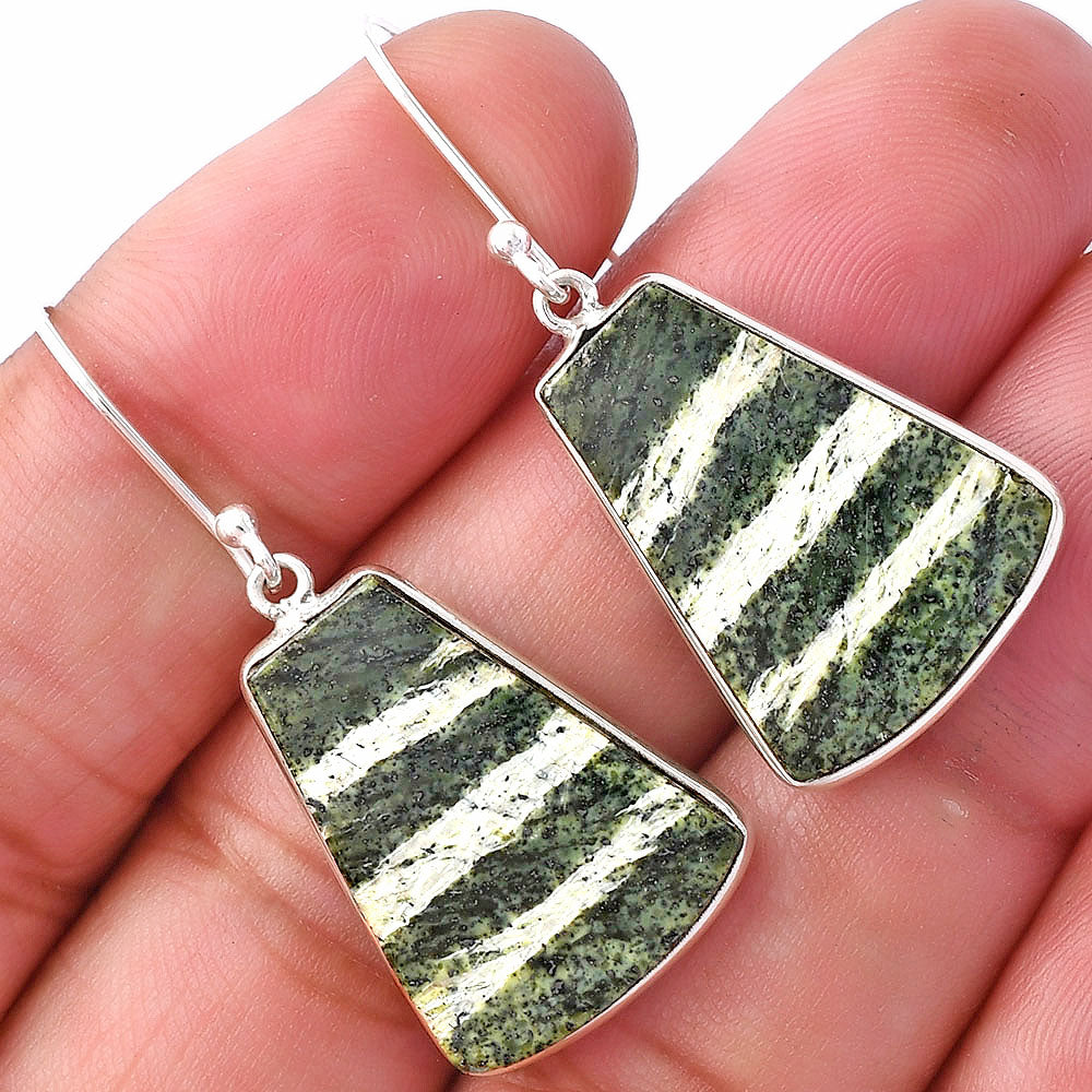 Natural Chrysotile Earrings E-1001 SDE79448
