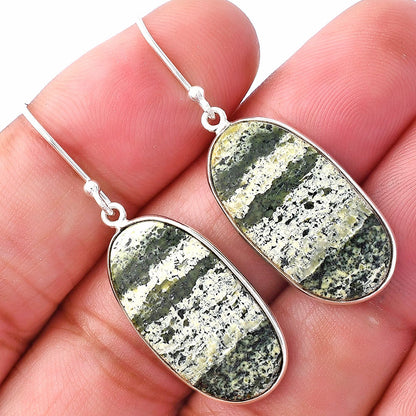 Natural Chrysotile Earrings E-1001 SDE79449