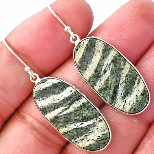 Natural Chrysotile Earrings E-1001 SDE79450