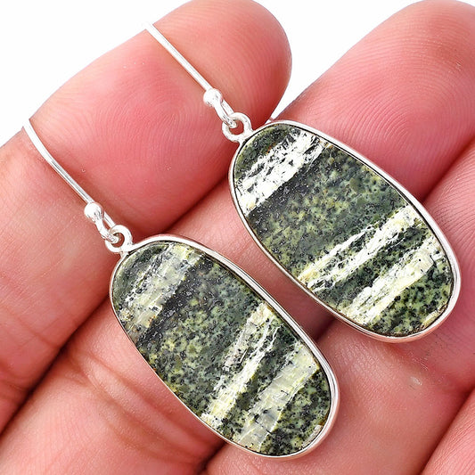 Natural Chrysotile Earrings E-1001 SDE79452