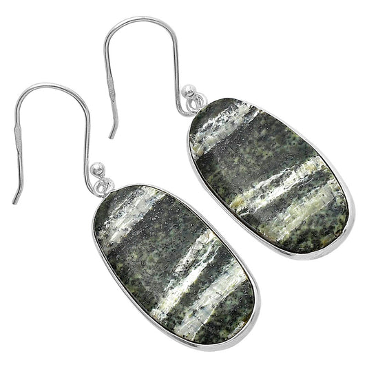 Natural Chrysotile Earrings E-1001 SDE79452