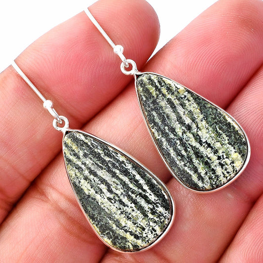 Natural Chrysotile Earrings E-1001 SDE79457