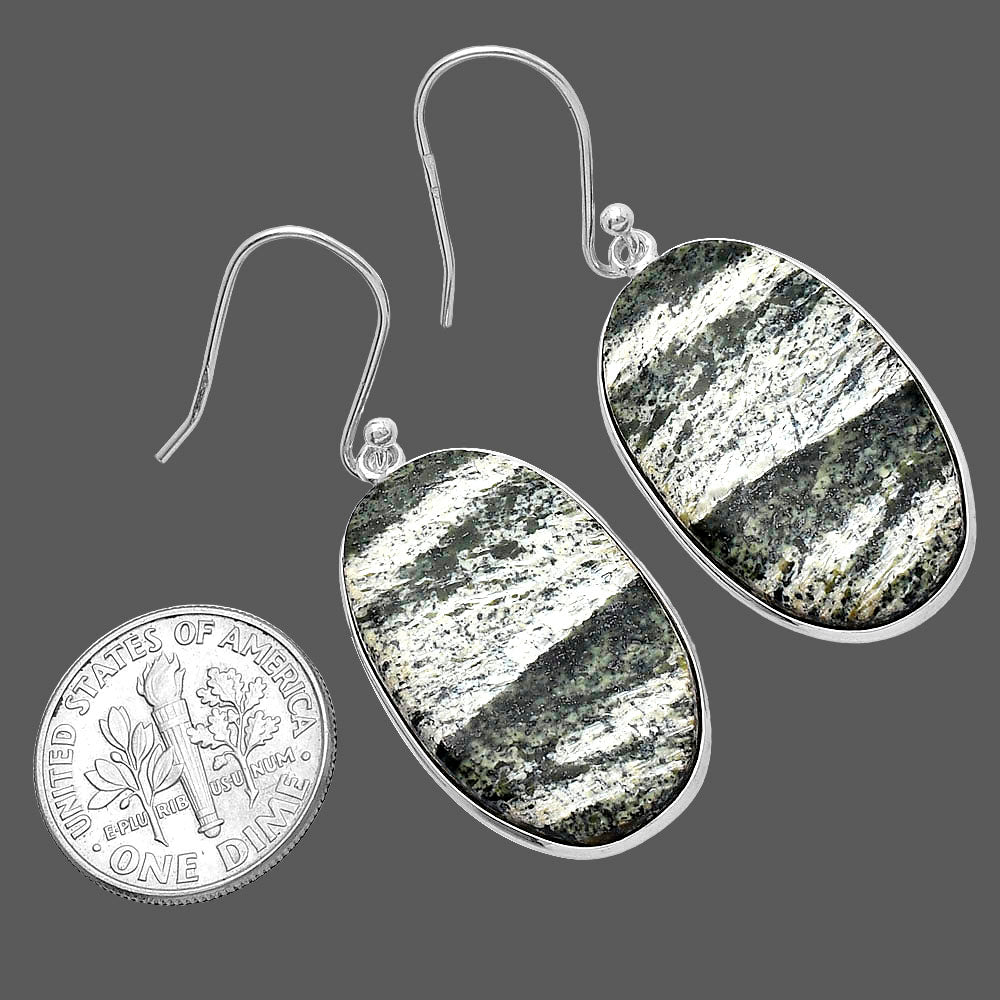 Natural Chrysotile Earrings E-1001 SDE79462